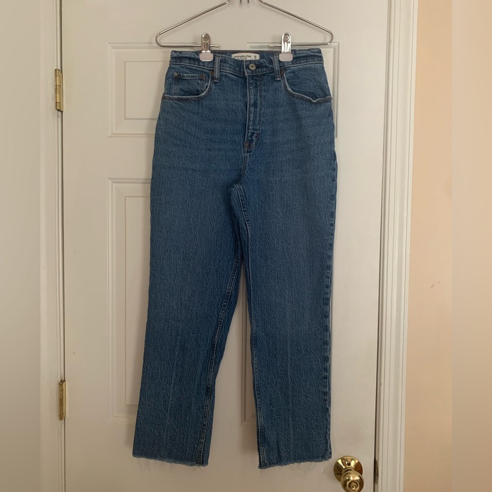 Abercrombie & Fitch Classic Blue Straight Jeans